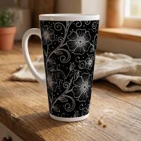 Latte 17oz Ceramic Mug - Coffee or Tea Cup, Extra Tall