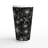 Latte 17oz Ceramic Mug - Coffee or Tea Cup, Extra Tall