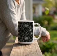 Floral Cups -  Large and Small Ceramic Mugs