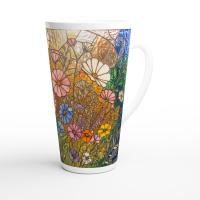 Latte 17oz Ceramic Mug - Coffee or Tea Cup, Extra Tall