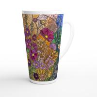 Latte 17oz Ceramic Mug - Coffee or Tea Cup, Extra Tall