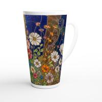 Latte 17oz Ceramic Mug - Coffee or Tea Cup, Extra Tall