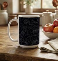 Roses - Floral Cups -  Large and Small Ceramic Mugs