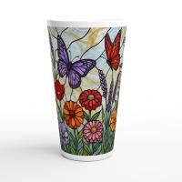 Latte 17oz Ceramic Mug - Coffee or Tea Cup, Extra Tall
