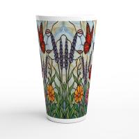 Latte 17oz Ceramic Mug - Coffee or Tea Cup, Extra Tall