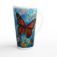 Latte 17oz Ceramic Mug - Coffee or Tea Cup, Extra Tall