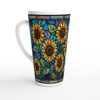Latte 17oz Ceramic Mug - Coffee or Tea Cup, Extra Tall