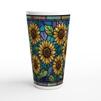 Latte 17oz Ceramic Mug - Coffee or Tea Cup, Extra Tall