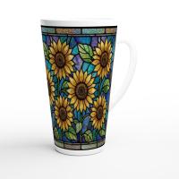 Latte 17oz Ceramic Mug - Coffee or Tea Cup, Extra Tall