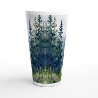 Latte 17oz Ceramic Mug - Coffee or Tea Cup, Extra Tall
