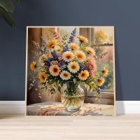 Floral Print - Framed or Unframed - Original Art - Print on Paper