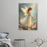Fairy Print - Framed or Unframed - Original Art - Print on Paper