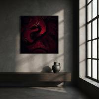 Dragon Print - Framed or Unframed - Original Art - Print on Paper