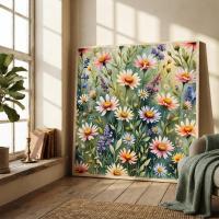Floral Print - Framed or Unframed - Original Art - Print on Paper