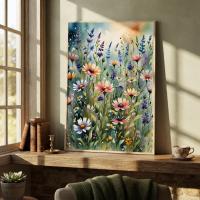 Floral Print - Framed or Unframed - Original Art - Print on Paper