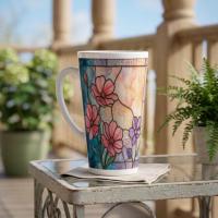 Latte 17oz Ceramic Mug - Coffee or Tea Cup, Extra Tall