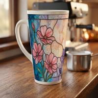 Latte 17oz Ceramic Mug - Coffee or Tea Cup, Extra Tall