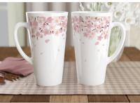 Latte 17oz Ceramic Mug - Coffee or Tea Cup, Extra Tall