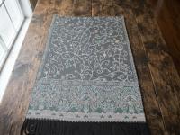 Thick & Soft Pashmina Shawl and Scarf for Women, Jacquard Brocade, Blanket Shawl