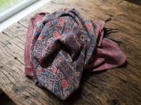 Thick & Soft Pashmina Shawl and Scarf for Women, Jacquard Brocade, Blanket Shawl