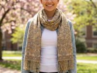 Soft Pashmina Shawl & Scarf for Women, Jacquard Brocade, Shawl, Sarong or Head Wraps
