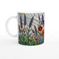Butterfly Cups Set -  Large and Small Ceramic Mugs