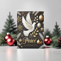 Dove of Peace - Christmas Card - Bulk Pack of Christmas Greeting Cards