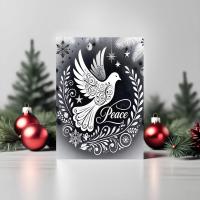 Dove of Peace - Christmas Card - Single or Bulk Pack of Christmas Greeting Cards