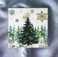 Christmas Gift Cards, Large Note Card, Money Card