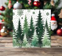 Christmas Gift Cards, Large Note Card, Money Card