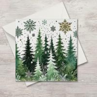 Christmas Gift Cards, Large Note Card, Money Card