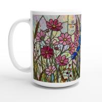 Floral Cups -  Large and Small Ceramic Mugs