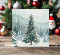 Christmas Gift Cards, Large Note Card, Money Card