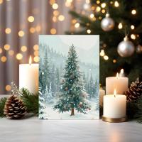 Christmas Gift Cards, Large Note Card, Money Card
