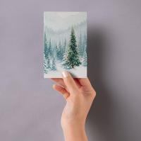 Christmas Gift Cards, Large Note Card, Money Card