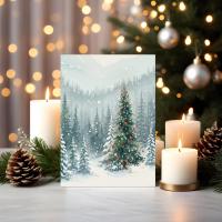 Christmas Gift Cards, Large Note Card, Money Card