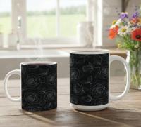 Floral Cups -  Large and Small Ceramic Mugs