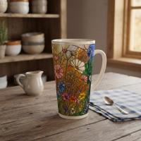 Latte 17oz Ceramic Mug - Coffee or Tea Cup, Extra Tall