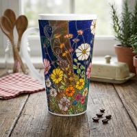 Latte 17oz Ceramic Mug - Coffee or Tea Cup, Extra Tall