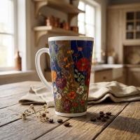 Latte 17oz Ceramic Mug - Coffee or Tea Cup, Extra Tall