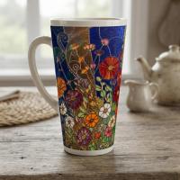 Latte 17oz Ceramic Mug - Coffee or Tea Cup, Extra Tall