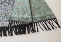 Thick & Soft Pashmina Shawl and Scarf for Women, Jacquard Brocade, Blanket Shawl