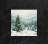 Christmas Gift Cards, Large Note Card, Money Card