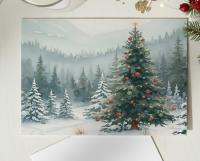 Christmas Gift Cards, Large Note Card, Money Card