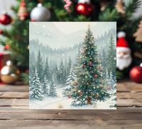 Christmas Gift Cards, Large Note Card, Money Card