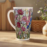 Latte 17oz Ceramic Mug - Coffee or Tea Cup, Extra Tall