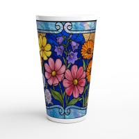 Latte 17oz Ceramic Mug - Coffee or Tea Cup, Extra Tall