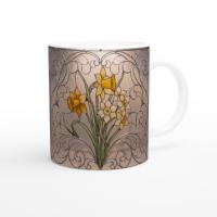 Floral Cups -  Large and Small Ceramic Mugs
