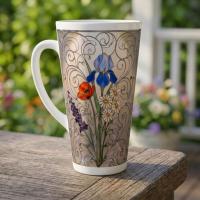 Latte 17oz Ceramic Mug - Coffee or Tea Cup, Extra Tall