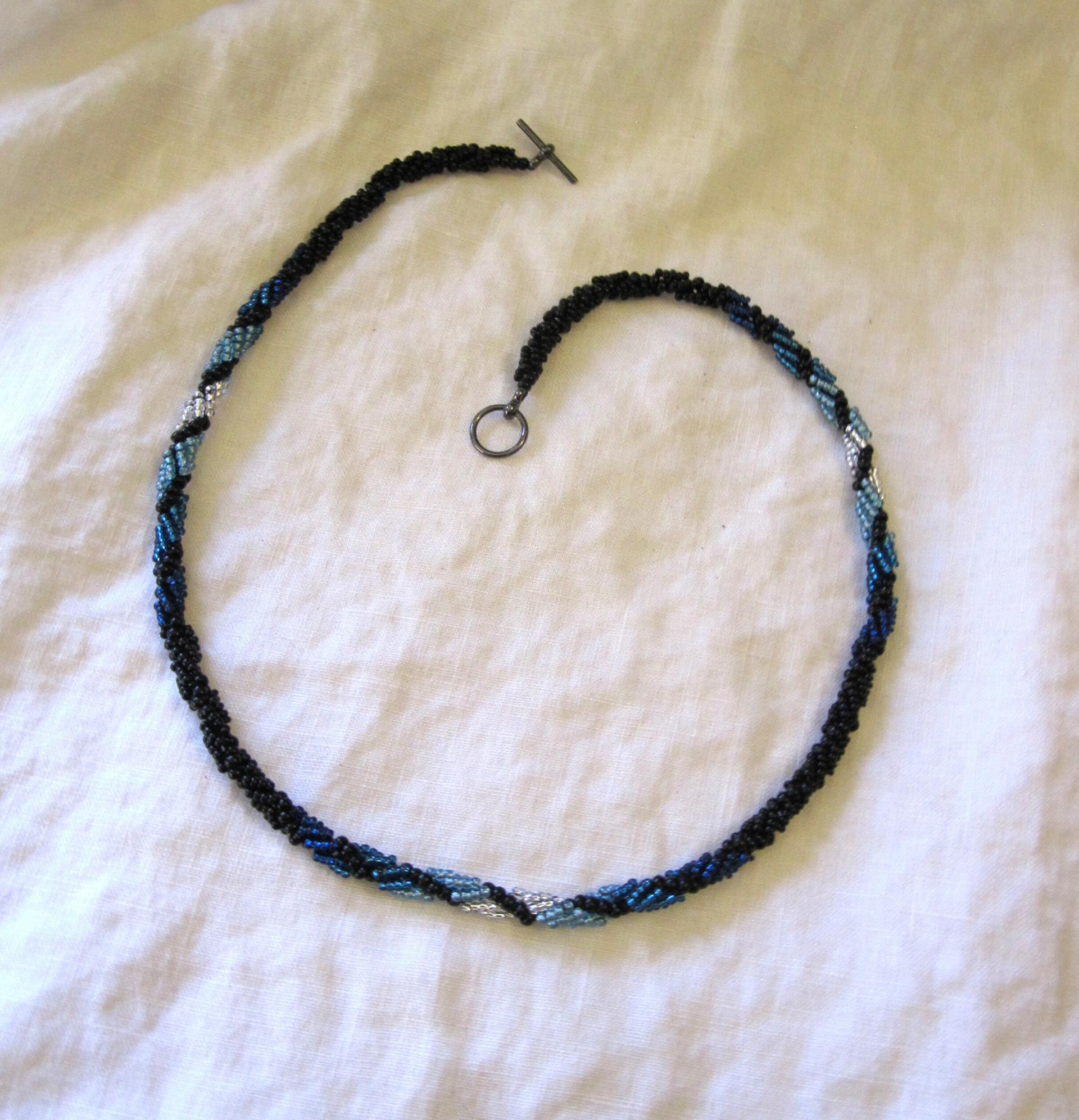 Spiral Stitch Necklace